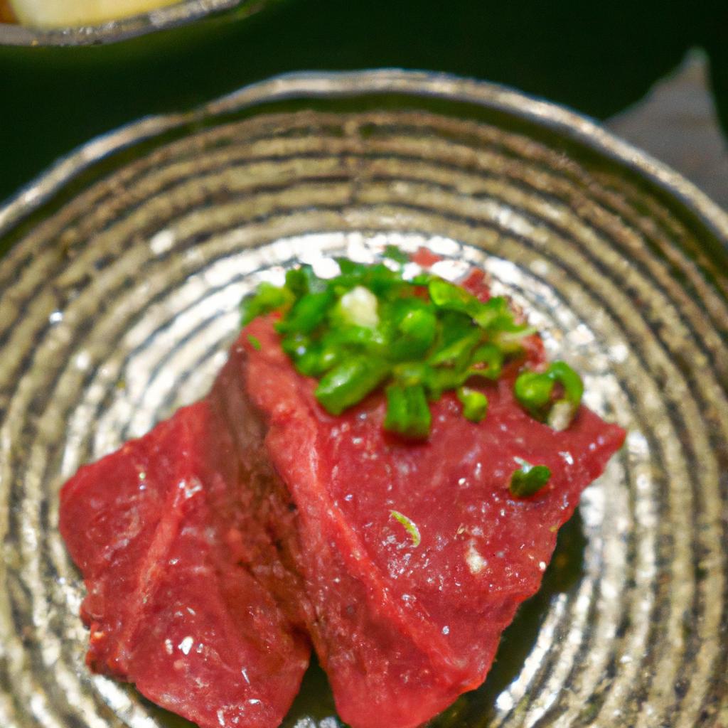 馬肉料理の多彩なメニュー